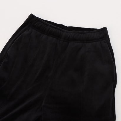 レディース フィットネス ロングパンツ ベロアワイドパンツ TR-3F2536LP （BK）｜詳細画像