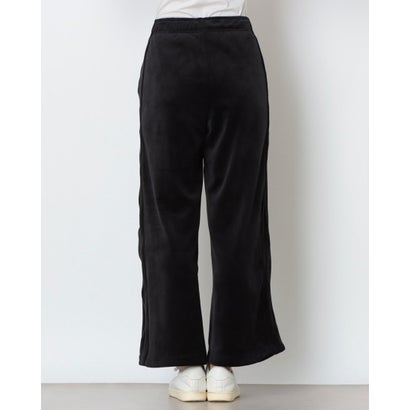 レディース フィットネス ロングパンツ ベロアワイドパンツ TR-3F2536LP （BK）｜詳細画像