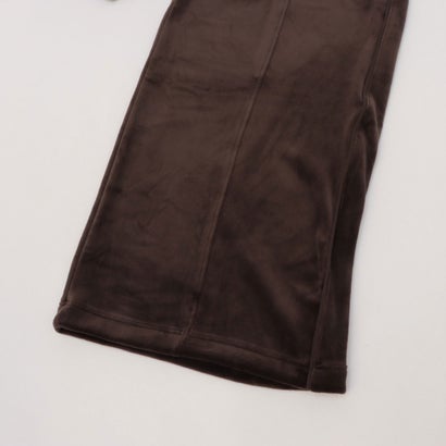 レディース フィットネス ロングパンツ ベロアワイドパンツ TR-3F2536LP （DBR）｜詳細画像