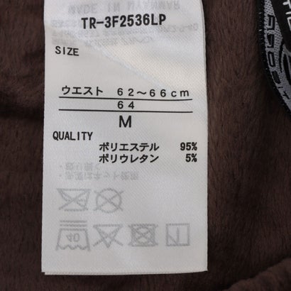 レディース フィットネス ロングパンツ ベロアワイドパンツ TR-3F2536LP （DBR）｜詳細画像