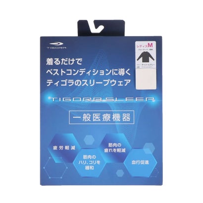 長袖インナーシャツ TIGORASLEEP レディス長袖Tシャツ_一般医療機器 （チャコールグレー）｜詳細画像