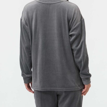長袖インナーシャツ TIGORASLEEP レディス長袖Tシャツ ベロア素材_一般医療機器 （グレー）｜詳細画像