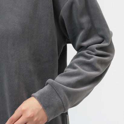長袖インナーシャツ TIGORASLEEP レディス長袖Tシャツ ベロア素材_一般医療機器 （グレー）｜詳細画像