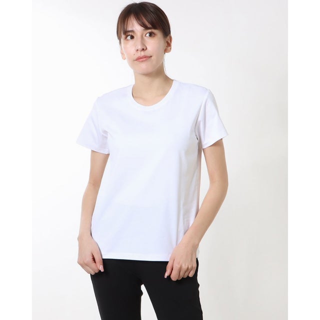 レディース 半袖Tシャツ シルケットコットンTシャツ TR-9C2083TS （ホワイト）