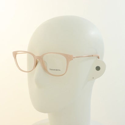 ティファニー TIFFANY&Co. メガネ 眼鏡 アイウェア レディース メンズ （ベージュ/ゴールド）｜詳細画像