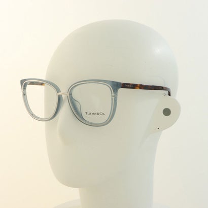 ティファニー TIFFANY&Co. メガネ 眼鏡 アイウェア レディース メンズ （クリアブルー/ハバナ）｜詳細画像