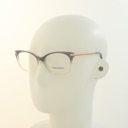 ティファニー TIFFANY&Co. メガネ 眼鏡 アイウェア レディース メンズ （クリアブルー/ゴールド）｜詳細画像