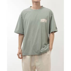 メンズ 半袖Tシャツ ドライビッグTシャツ TR-9P1054TS （SMOKEGREEN）