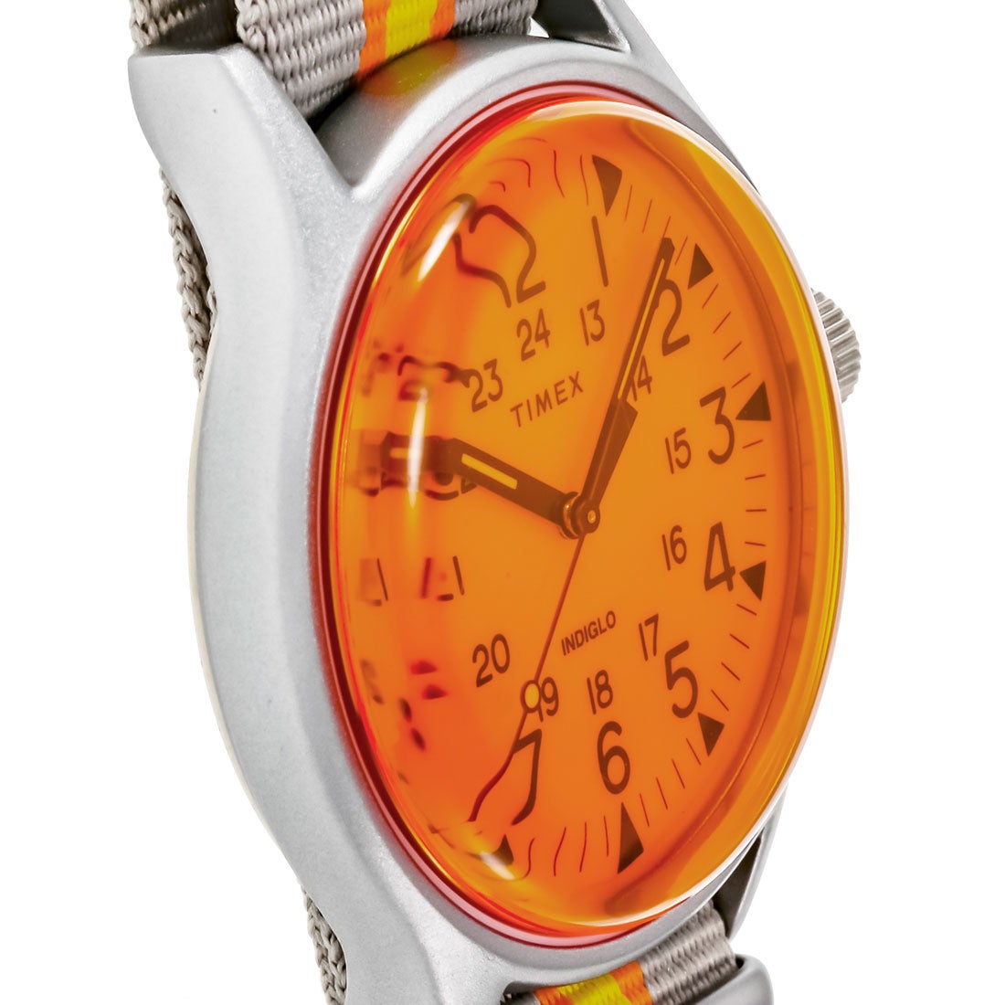 タイメックス TIMEX MK1アルミニウム カリフォルニア ユニセックス 時計 TW2T25500 クォーツ オレンジ ファブリック （オレンジ）