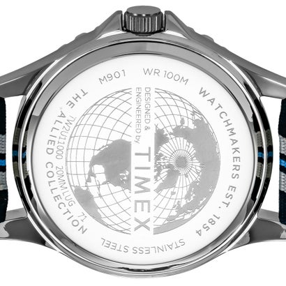 タイメックス TIMEX ネイビーXL メンズ 時計 TW2U11000 クォーツ ホワイト ファブリック （ホワイト）｜詳細画像