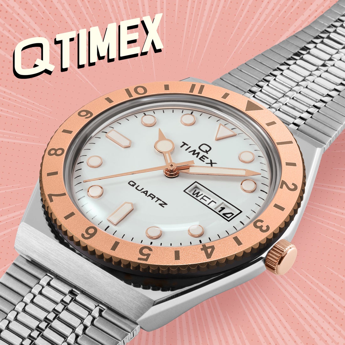 タイメックス TIMEX Q TIMEX ユニセックス 時計 TW2U95600 クォーツ