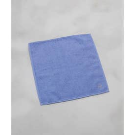 ネーム刺繍タオルハンカチ (ブルー)