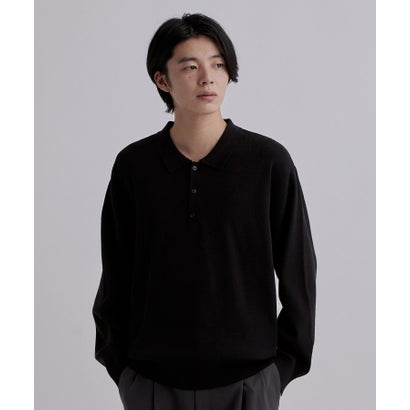 ティーケー タケオ キクチ tk.TAKEO KIKUCHI CARE FREE KNITポロシャツ （ブラウン(044)）｜詳細画像