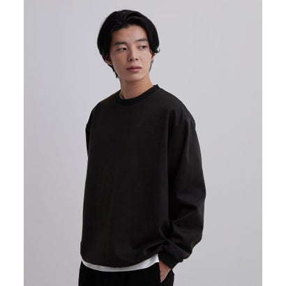 ティーケー タケオ キクチ tk.TAKEO KIKUCHI 【吸湿発熱】CLEAN COMFORT クルーネックプルオーバー （ブラウン(044)）｜詳細画像