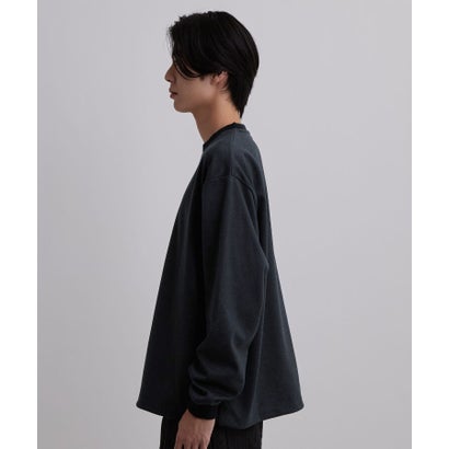 ティーケー タケオ キクチ tk.TAKEO KIKUCHI 【吸湿発熱】CLEAN COMFORT クルーネックプルオーバー （チャコールグレー(014)）｜詳細画像