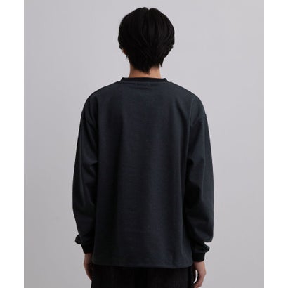 ティーケー タケオ キクチ tk.TAKEO KIKUCHI 【吸湿発熱】CLEAN COMFORT クルーネックプルオーバー （チャコールグレー(014)）｜詳細画像
