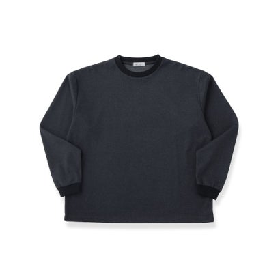 ティーケー タケオ キクチ tk.TAKEO KIKUCHI 【吸湿発熱】CLEAN COMFORT クルーネックプルオーバー （チャコールグレー(014)）｜詳細画像