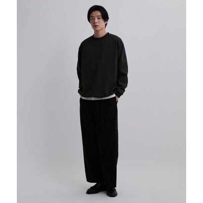 ティーケー タケオ キクチ tk.TAKEO KIKUCHI 【吸湿発熱】CLEAN COMFORT クルーネックプルオーバー （ブラック(019)）｜詳細画像