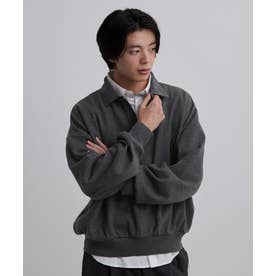 スキッパーポロスウェット （チャコールグレー(014)）