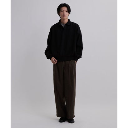 ティーケー タケオ キクチ tk.TAKEO KIKUCHI 【吸湿発熱】CLEAN COMFORT ワイドパンツ （ブラック(019)）｜詳細画像