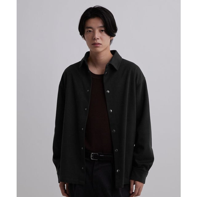 【吸湿発熱】CLEAN COMFORT シャツ （ブラック(019)）