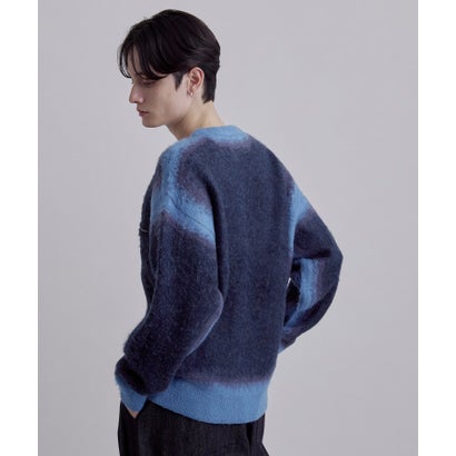 グラデーションシャギーニット （ブラック(019)）｜詳細画像