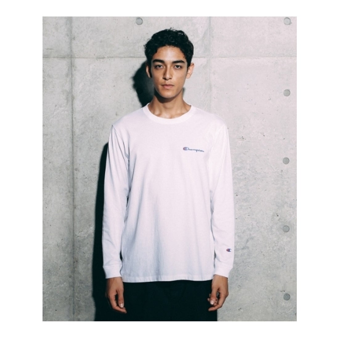◇Champion for tk.TAKEO KIKUCHI ロングTシャツ （ホワイト(001 