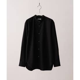 TRバンドカラーシャツ （ブラック(019)）