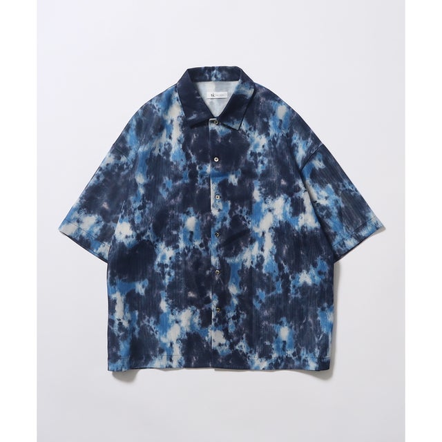 
                    カラミ2WAYシャツ （ブルー(493)）