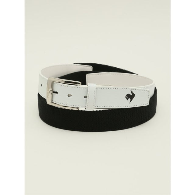 ベルト メンズ 大きいサイズ ルコック スポルティフ ゴルフ/le coq sportif GOLF ストレッチ カット可能 コンパクト （白）