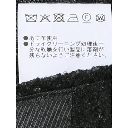 【大きいサイズ】ジャケット メンズ ビジネス ストレッチ 裏起毛 ライトニット プリント 2ボタン テーラード グランバック （グレー）｜詳細画像