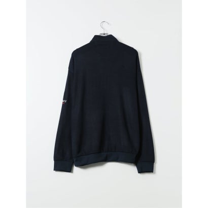 グランバック GRAND-BACK 【大きいサイズ】ルコックスポルティフ ゴルフ ハーフジップ 長袖 メンズ 大きいサイズ ストレッチ 表起毛 保温 UV モーション3D （グレー）｜詳細画像