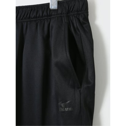 グランバック GRAND-BACK 【大きいサイズ】ミズノ パンツ メンズ ストレッチ 裏起毛 ジャージ イージー セットアップ可能 （黒）｜詳細画像