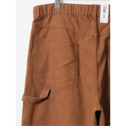 グランバック GRAND-BACK 【大きいサイズ】エドウィン パンツ メンズ ワイド テーパード ペインター ワーク イージー 綿混 （茶）｜詳細画像