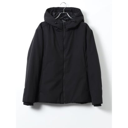グランバック GRAND-BACK 【大きいサイズ】ブルゾン アウター メンズ 撥水 防風 防花粉 ストレッチ ウォッシャブル フード 中綿 オールウェザー グランバック （黒）｜詳細画像