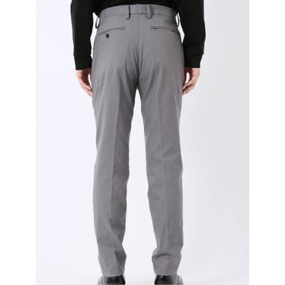 エムエフエディトリアル m.f.editorial スラックス メンズ ビジネス セットアップ可能 裾上げ済み 裏起毛 ストレッチ スリム ノータック テーパード サーモウォーカー グレー （グレー）｜詳細画像