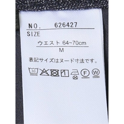 【ストレッチ ウォッシャブル】 スラックス レディース ビジネス セットアップ可能 裾上げ済み ストレッチ ウォッシャブル テーパード グレンチェック 紺 （紺）｜詳細画像