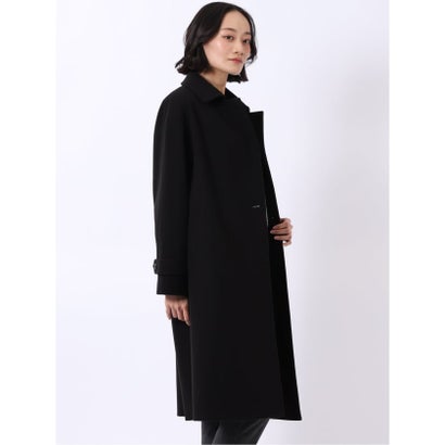 エムエフエディトリアル m.f.editorial コート レディース ストレッチ ハンドウォッシャブル ステンカラー チェスター 2WAY ロング ややゆったり （アイボリー）｜詳細画像
