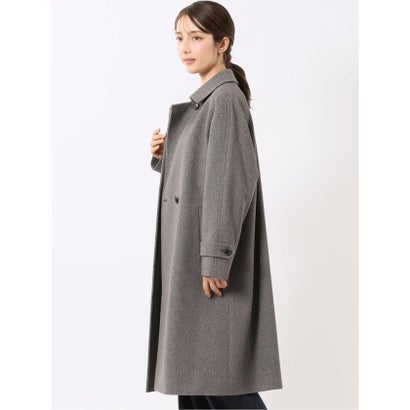 エムエフエディトリアル m.f.editorial コート レディース ストレッチ ハンドウォッシャブル ステンカラー チェスター 2WAY ロング ややゆったり （モノトーン）｜詳細画像