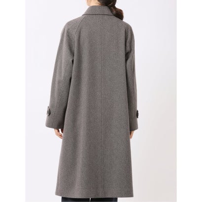 エムエフエディトリアル m.f.editorial コート レディース ストレッチ ハンドウォッシャブル ステンカラー チェスター 2WAY ロング ややゆったり （モノトーン）｜詳細画像
