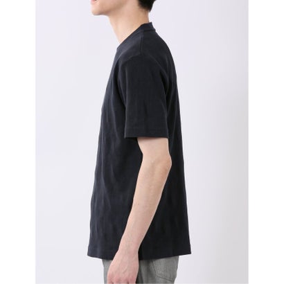 タカキュー TAKA-Q ジオメトリック ジャガード クルーネック 半袖 Tシャツ （ベージュ）｜詳細画像