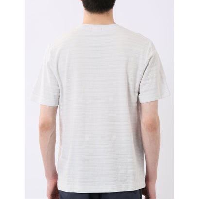 タカキュー TAKA-Q ポップコーン ボーダー Vネック 半袖 Tシャツ （紺）｜詳細画像