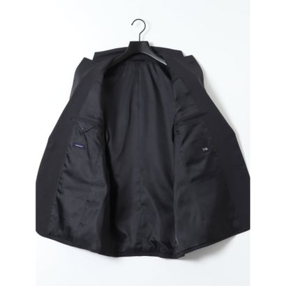 【ストレッチ ウォッシャブル】 スーツ メンズ 上下 セットアップ ツーピース ビジネス ストレッチ ウォッシャブル 2つボタン スリム ストライプ 紺 （紺）｜詳細画像