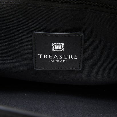 【TREASURE 】ストライプハンドル ナイロン 2way ミニ トートバッグ （ブラウン）｜詳細画像