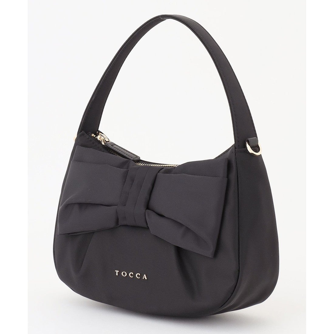 TOCCA 【撥水】ETOI NYLON MINIBAG ミニバッグ （ブラック系 