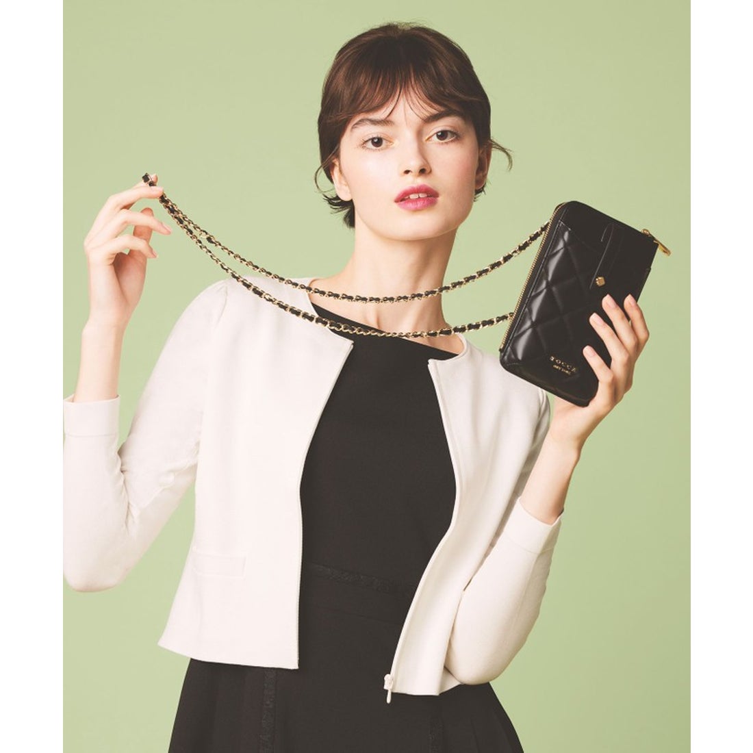 トッカ TOCCA PILA MULTIBAG マルチバッグ （アイボリー系 