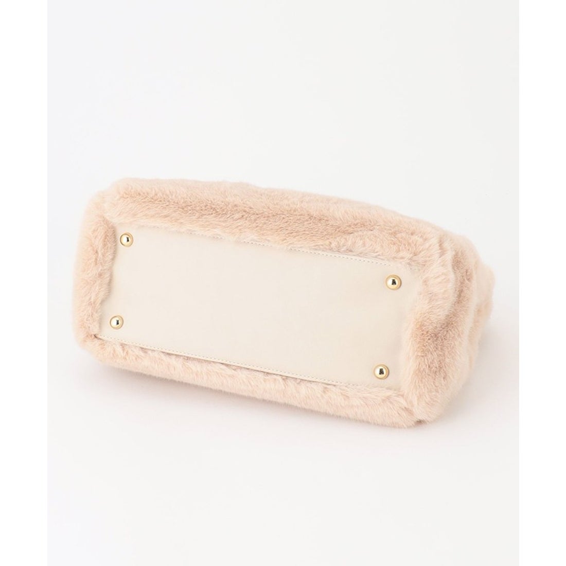 トッカ TOCCA CHOCOLA FUR BAG ファーバッグ （ベージュ系 