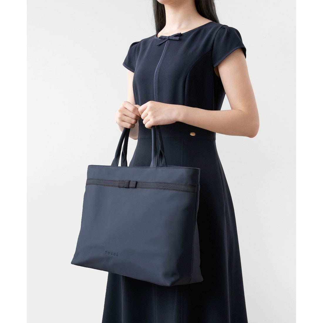 TOCCA 【撥水】ECOLE L バッグ L （ブラック系） -ファッション通販 