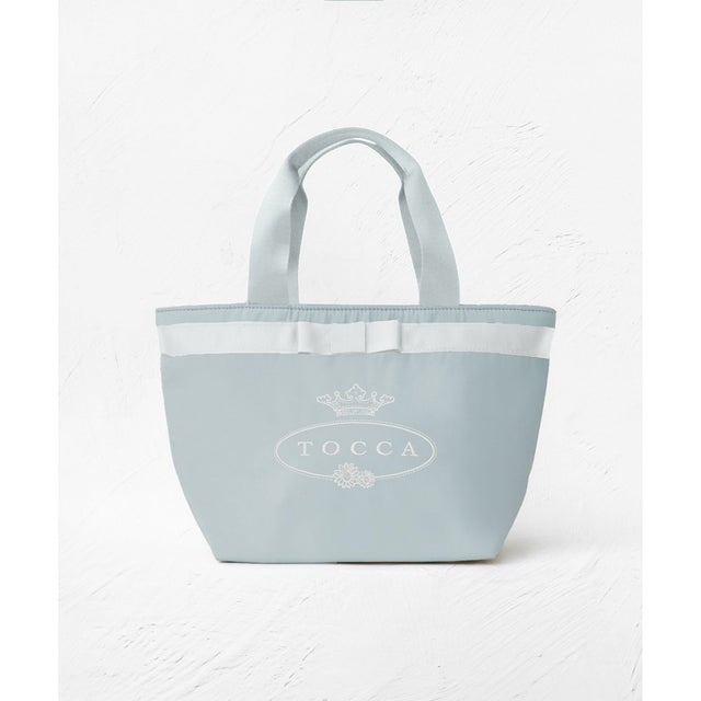 【WEB＆一部店舗限定】POINT OF RIBBON COOLERBAG クーラーバッグ （[新色]トッカブルー系）