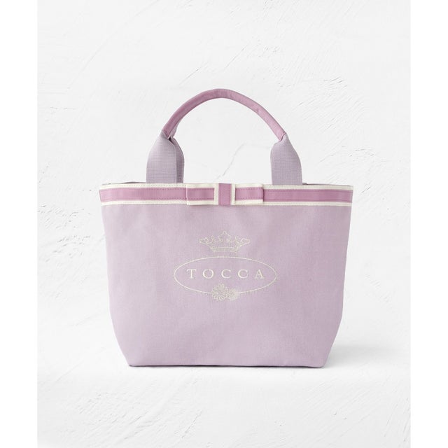 MEMORIES OF CANVAS TOTE トートバッグ （ライラック系）